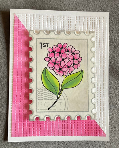 Watercolor Flower Stamp - F123